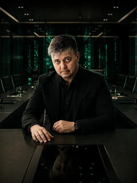 Станислав Кириченко за работой